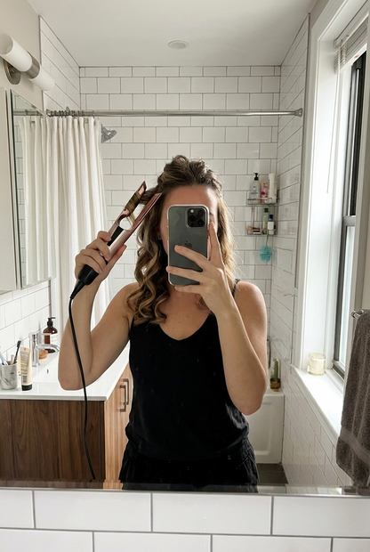 Aerique™ AirStyler — 2-in-1 Heißluft-Glätter & Trockner